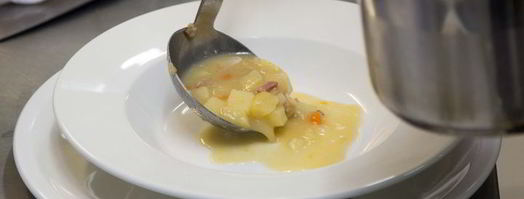 гороховый суп с копченостями. Шаг 12