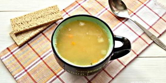 Гороховый суп с курицей