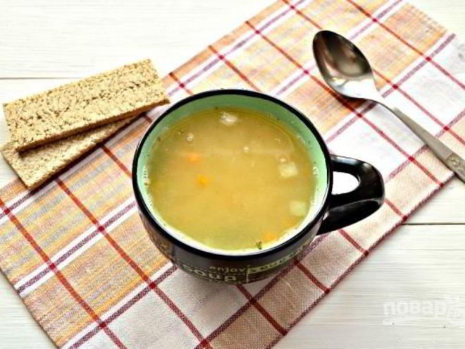 Рецепт горохового супа с курицей