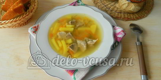 Гороховый суп со свининой