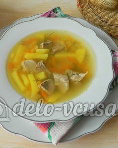 Гороховый суп со свининой