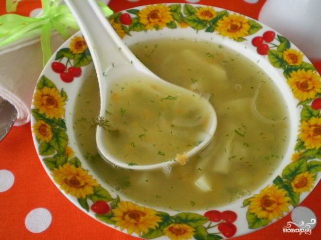 Рецепт горохового супа в мультиварке