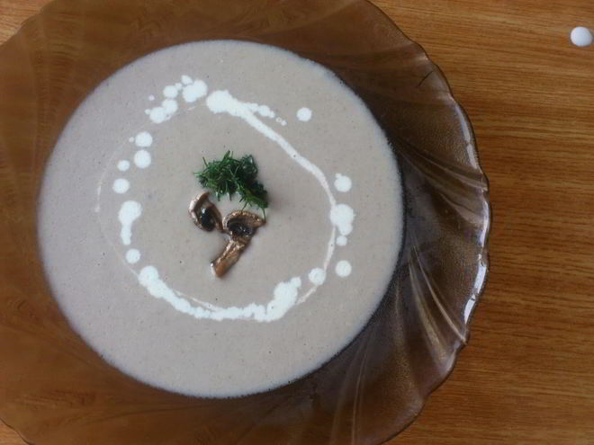 Рецепт грибного крема-супа