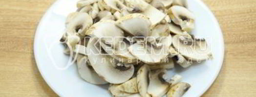 грибной суп из шампиньонов. Шаг 3