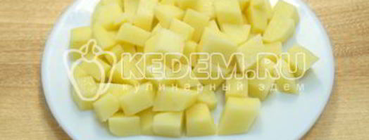 грибной суп из шампиньонов. Шаг 5