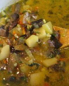 Грибной суп-карри