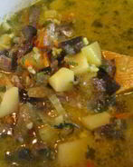 Грибной суп-карри