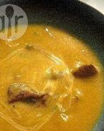 Грибной суп с тыквой