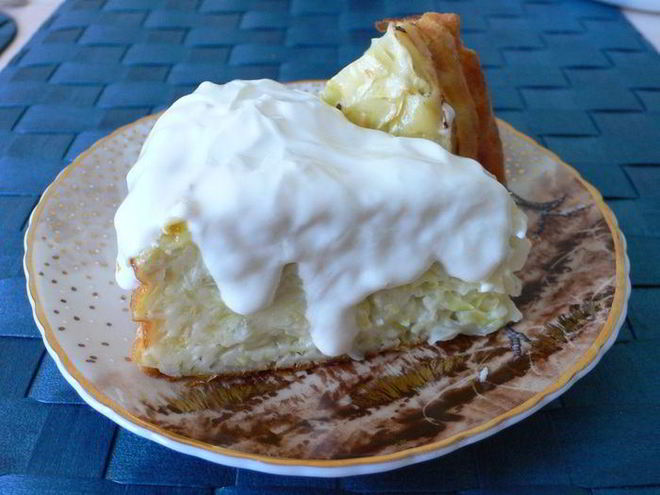 Рецепт капустницы