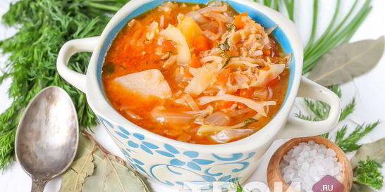 Капустняк из свежей капусты