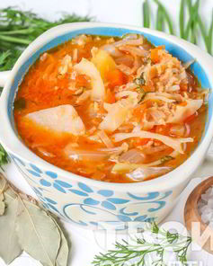 Капустняк из свежей капусты