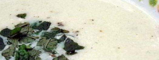 крем-суп из кольраби с мятой. Шаг 6