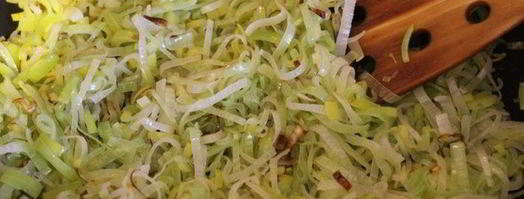 крем-суп из лука-порея. Шаг 2