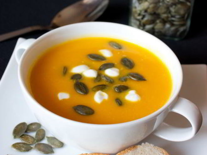 Рецепт крема-супа из тыквы