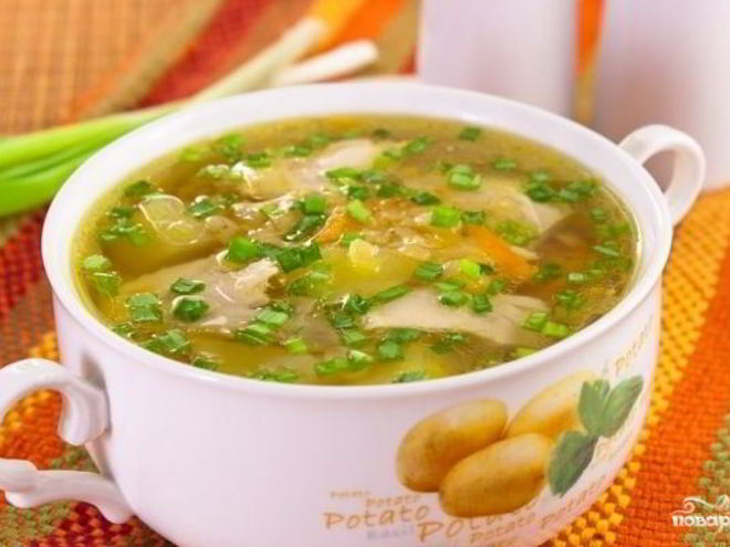 Рецепт куриного супа с чечевицей