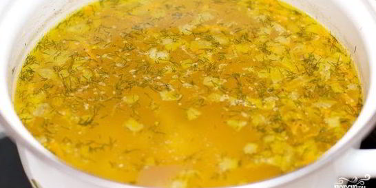 Куриный суп с гречкой