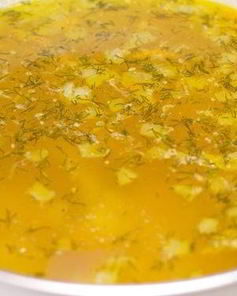 Куриный суп с гречкой