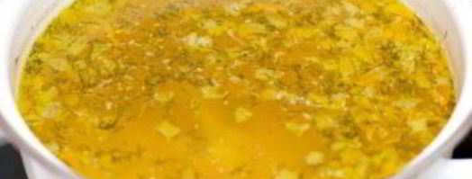 куриный суп с гречкой. Шаг 7