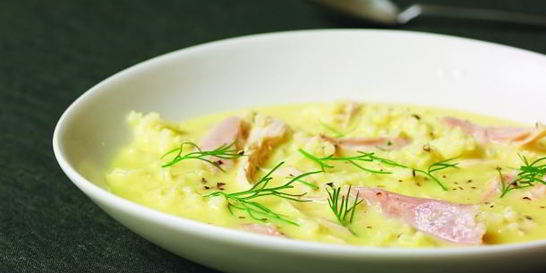 Куриный суп с рисом