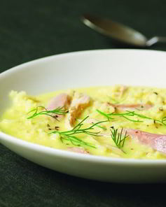 Куриный суп с рисом