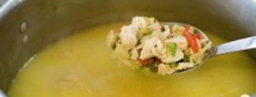 куриный суп с рисом. Шаг 16