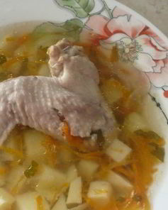 Куриный суп в мультиварке Редмонд