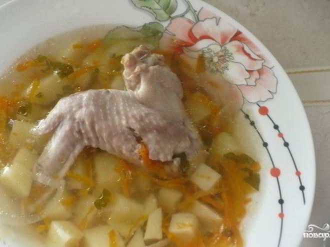 Рецепт куриного супа в мультиварке редмонд