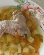 Куриный суп в мультиварке Редмонд