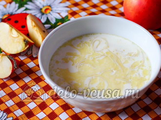 Рецепт молочного супа с вермишелью