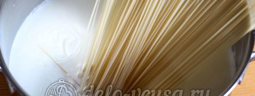молочный суп с вермишелью. Шаг 2
