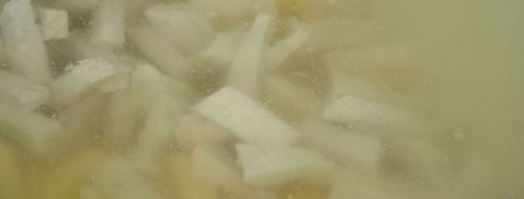 мясной суп с домашней яичной лапшой. Шаг 2