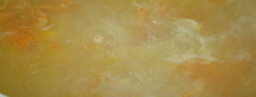 мясной суп с домашней яичной лапшой. Шаг 6