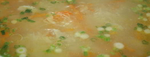 мясной суп с домашней яичной лапшой. Шаг 7