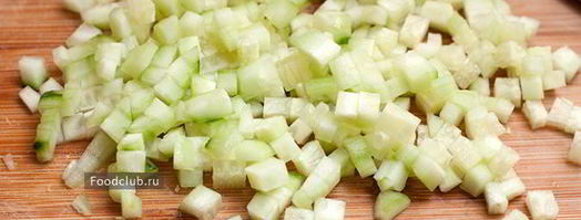 окрошка на квасе. Шаг 5