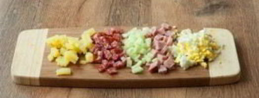 окрошка на сметане. Шаг 2