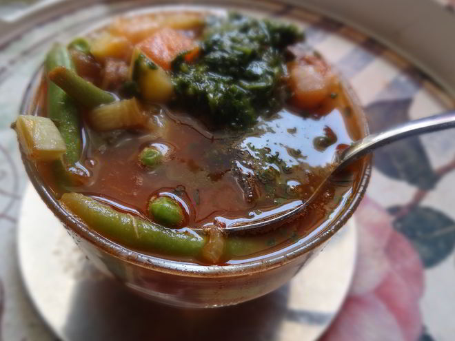 Рецепт прованского супа писту