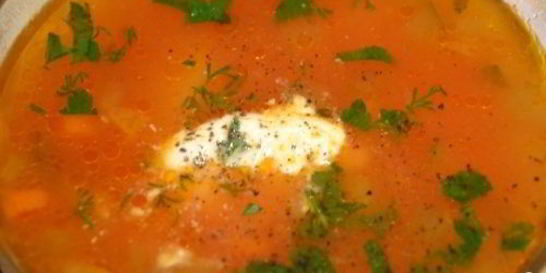 Рассольник ленинградский