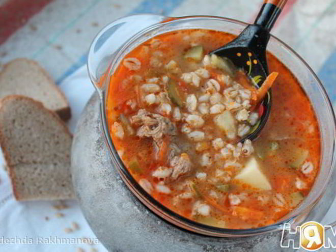 Рецепт рассольника с перловкой