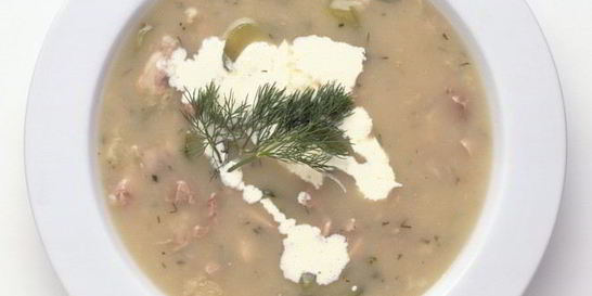 Рассольник с почками