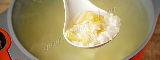 рисовый суп с фрикадельками. Шаг 4