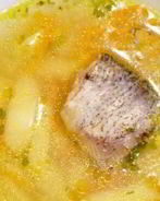 Рыбный суп с пшеном