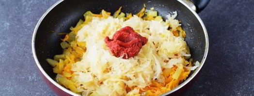 постные щи из квашеной капусты. Шаг 7