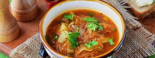 постные щи из квашеной капусты. Шаг 11