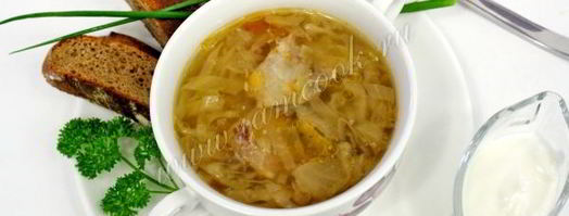 щи из квашеной капусты в мультиварке. Шаг 6