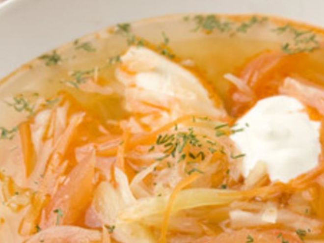 Рецепт щей из свежей капусты