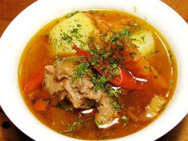 Рецепт шурпы из баранины