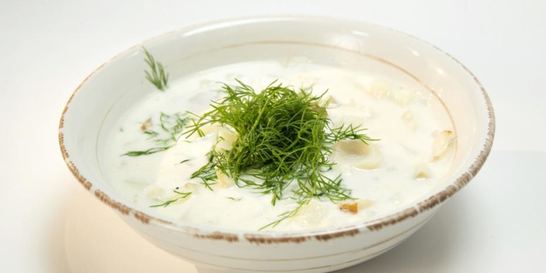 Сливочный суп с картофелем и треской