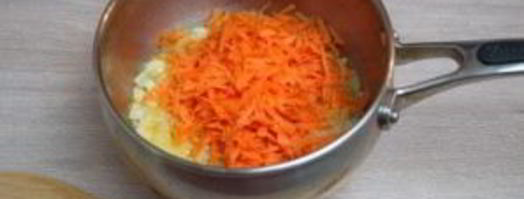 сливочный томатный суп с базиликом. Шаг 3