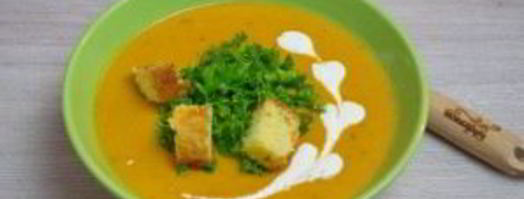 сливочный томатный суп с базиликом. Шаг 9