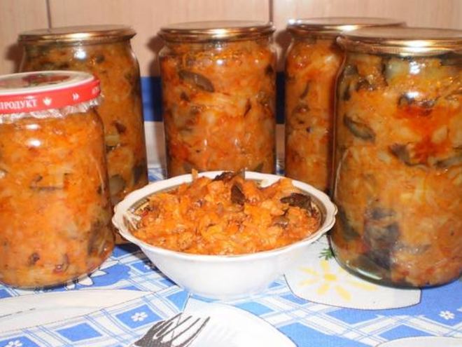 Рецепт домашней овощной солянки на зиму